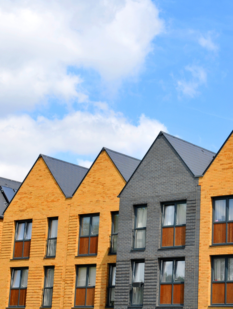 row of houses